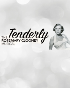 Tenderly musical logo with photo of Rosemary Clooney