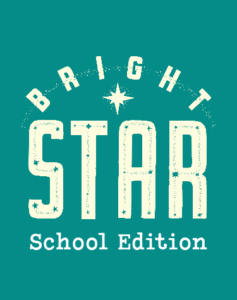 Bright Star musical logo on green background
